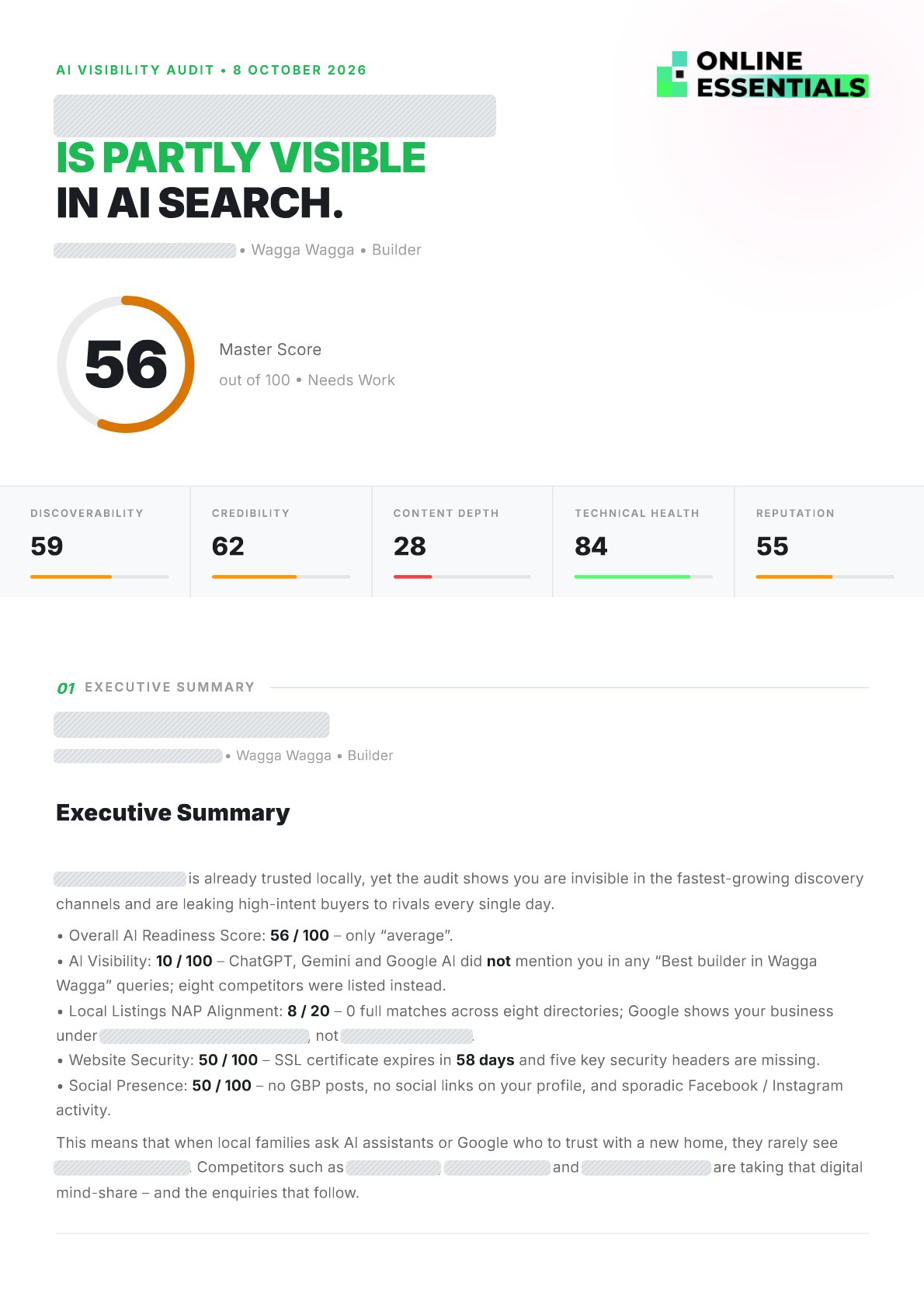 Report page 1 of 5